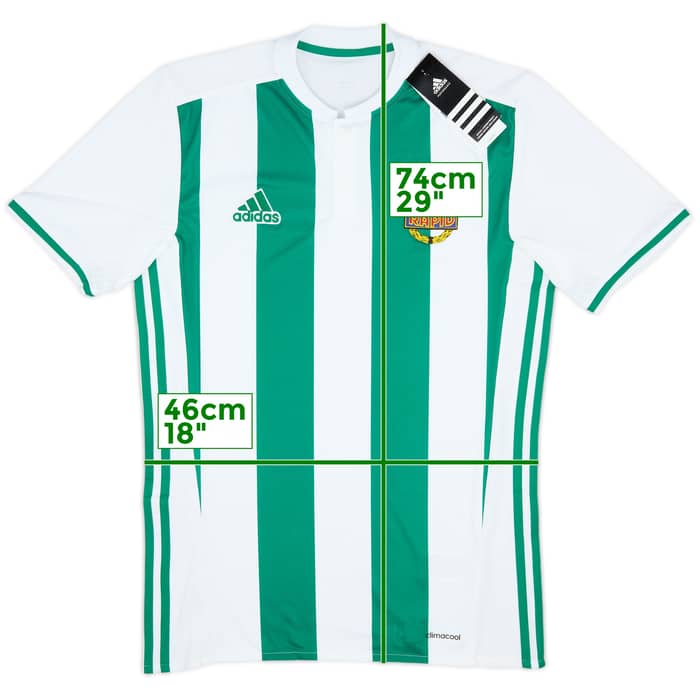 2016-17 Rapid Vienna Home Shirt (S)