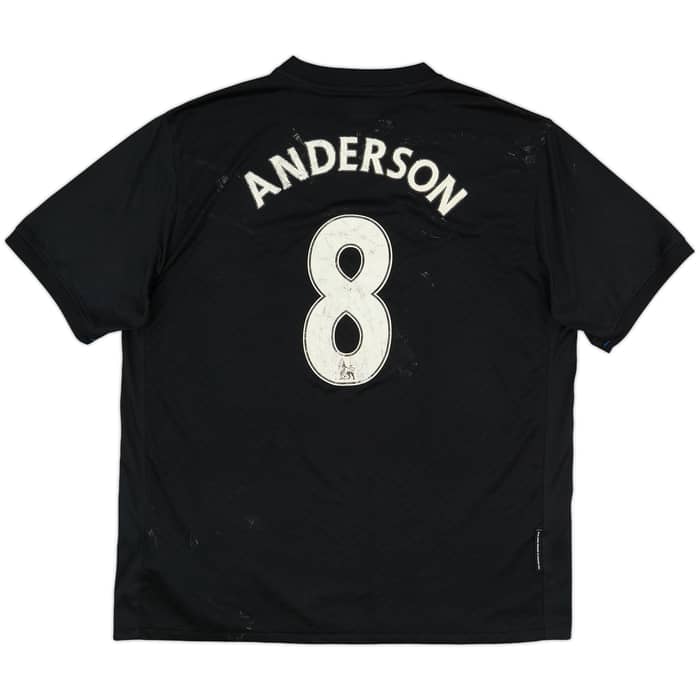 2009-10 Manchester United Away Shirt Anderson #8 - 5/10 - (XL)