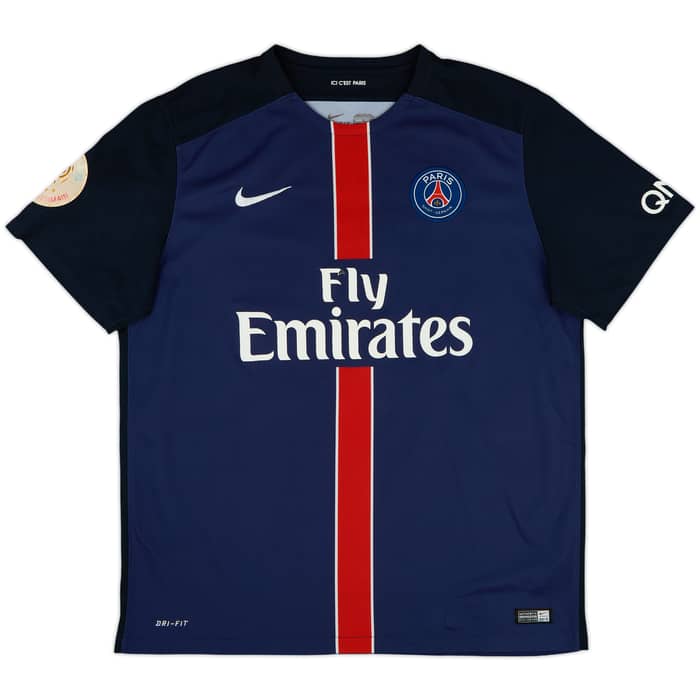 2016-17 Paris Saint-Germain Home Shirt Lucas #7 - 5/10 - (XL)