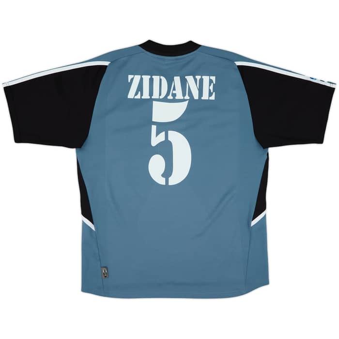 2001 Real Madrid Third Shirt Zidane #5 - 7/10 - (M)