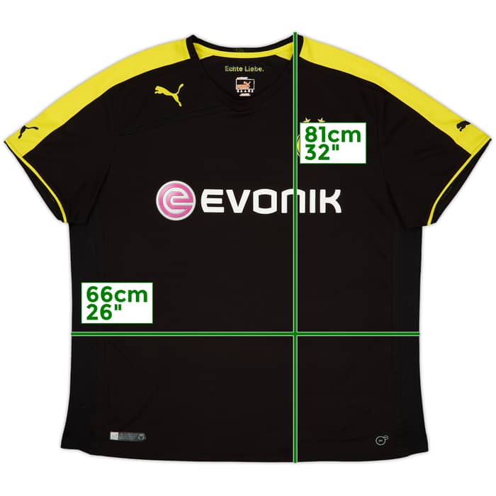 2013-14 Borussia Dortmund Away Shirt - 8/10 - (3XL)