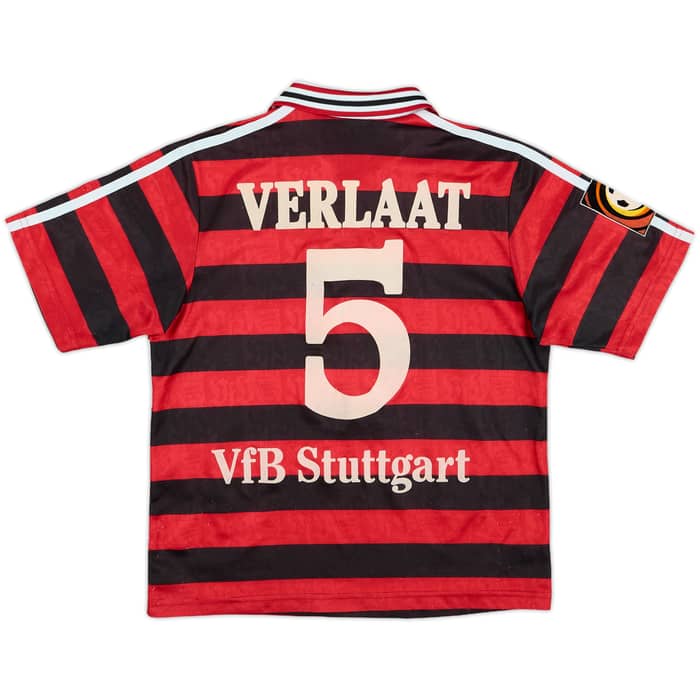1998-99 Stuttgart Away Shirt Verlaat #5 - 8/10 - (L.Boys)