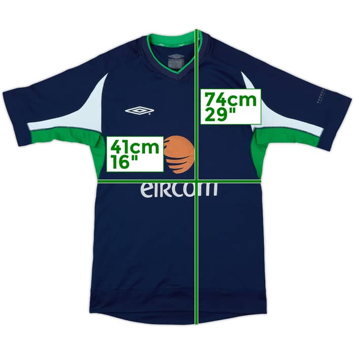 2002-03 Ireland Umbro Training Shirt - 7/10 - (XS)