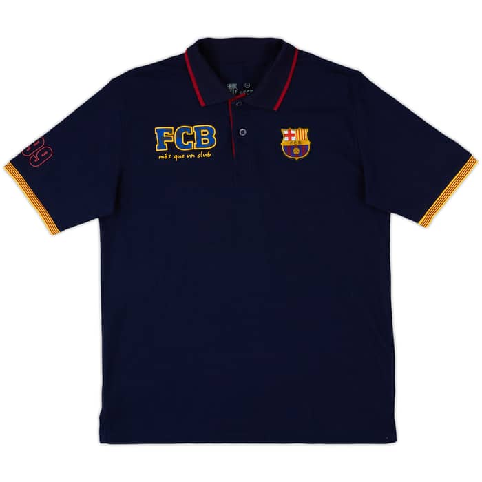 2010s Barcelona Polo Shirt - 8/10 - (XL)