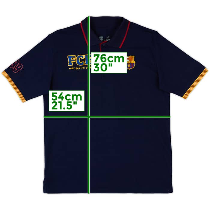 2010s Barcelona Polo Shirt - 8/10 - (XL)