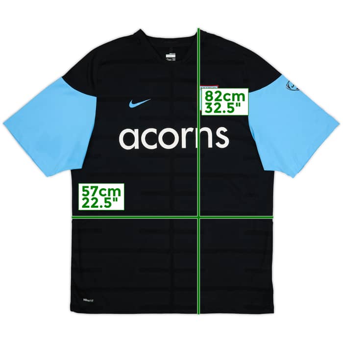 2009-10 Aston Villa Nike Training Shirt - 7/10 - (XL)