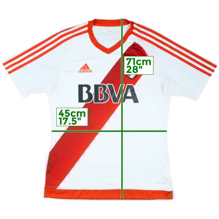 2016-17 River Plate Home Shirt - 7/10 - (M)
