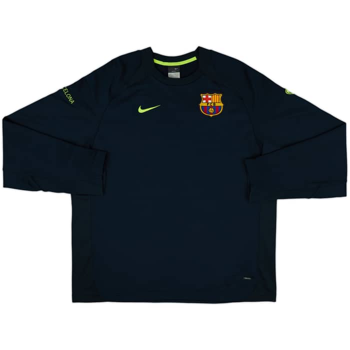 2005-06 Barcelona Nike Sweat Top - 8/10 - (L)