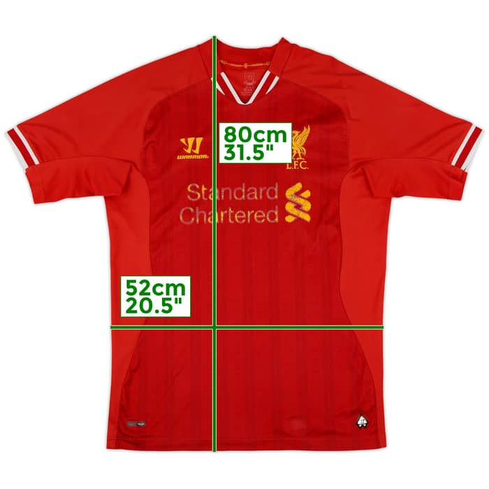 2013-14 Liverpool Home Shirt - 4/10 - (L)