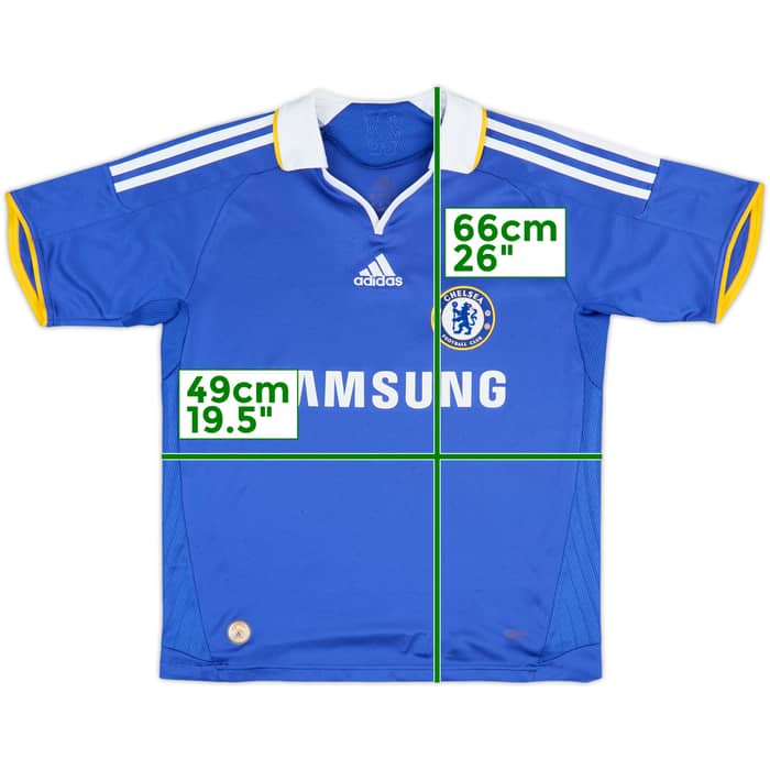 2008-09 Chelsea Home Shirt - 8/10 - (L.Boys)