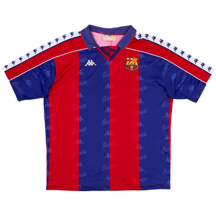 1992-95 Barcelona Home Shirt - 9/10 - (L)