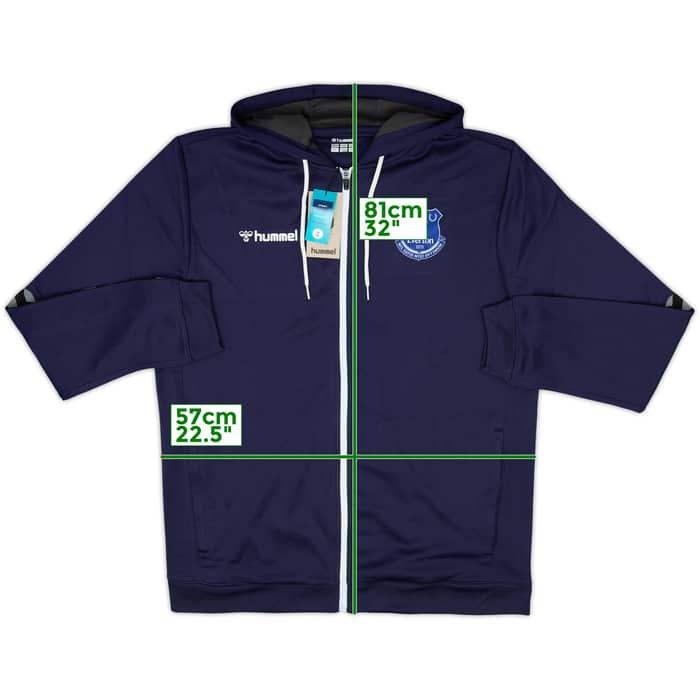 2023-24 Everton Hummel Hooded Track Jacket (XXL)