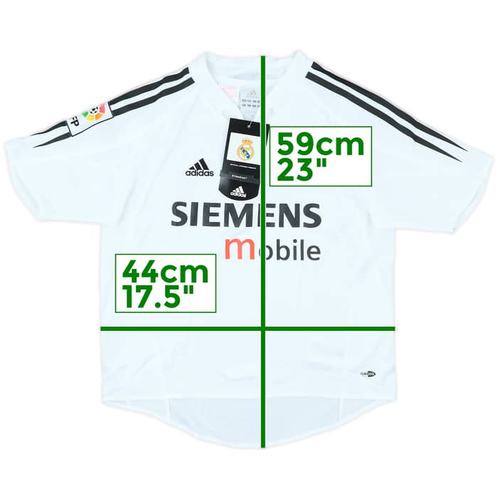 2004-05 Real Madrid Home Shirt (S.Boys)