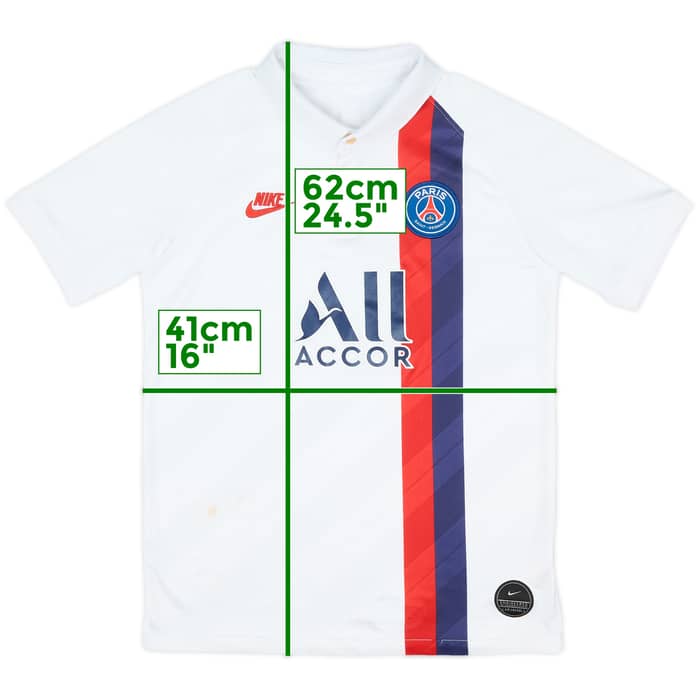 2019-20 Paris Saint-Germain Third Shirt - 8/10 - (L.Boys)