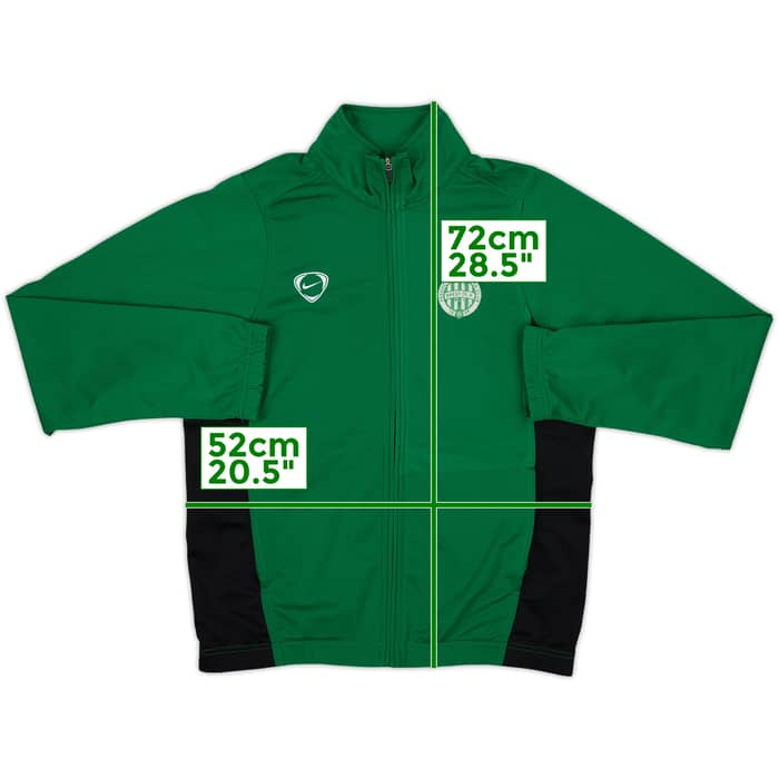 2007-09 Ferencvaros Nike Track Jacket - 6/10 - (S)