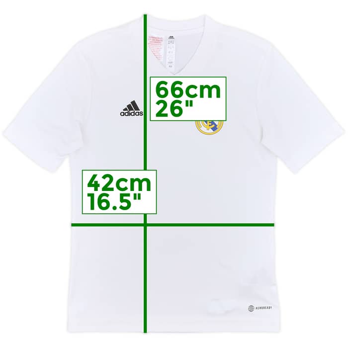2021-22 Real Madrid adidas Training Shirt - 7/10 - (M.Boys)
