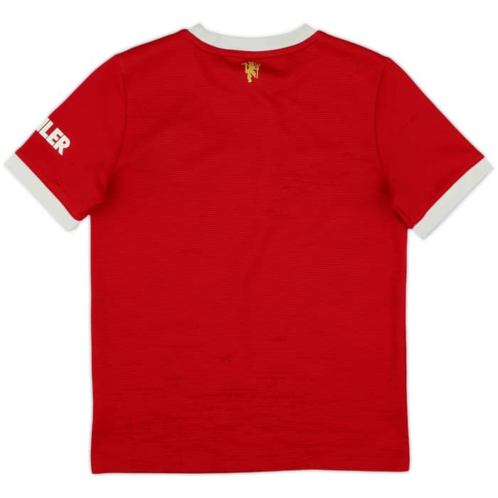 2021-22 Manchester United Home Shirt - 5/10 - (M.Boys)