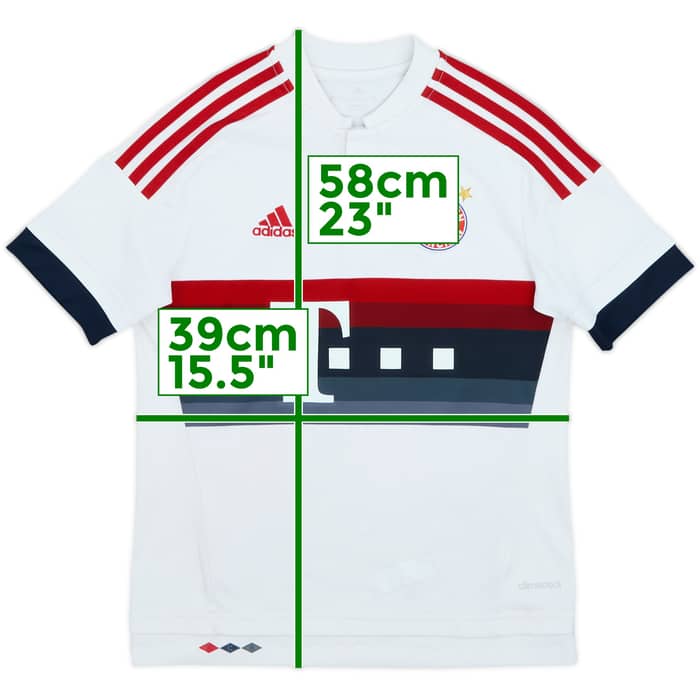 2015-16 Bayern Munich Away Shirt - 6/10 - (M.Boys)