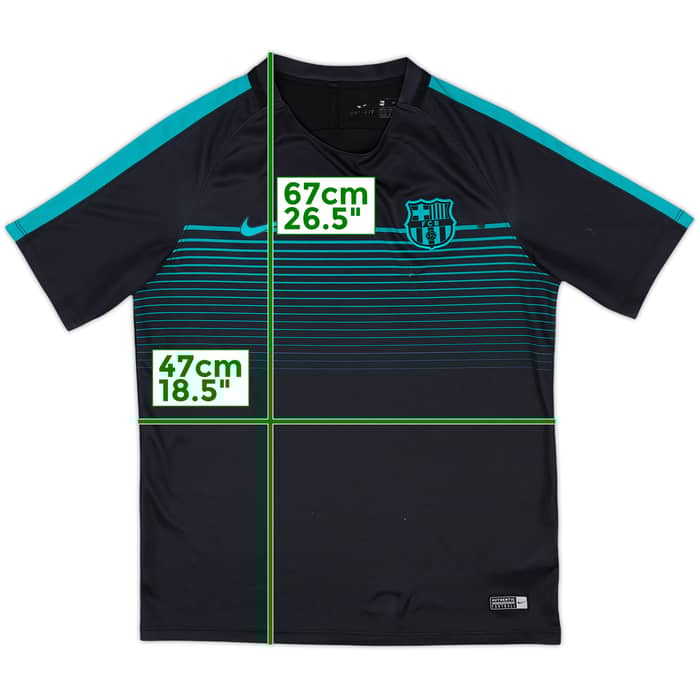 2016-17 Barcelona Nike Training Shirt - 7/10 - (XL.Boys)