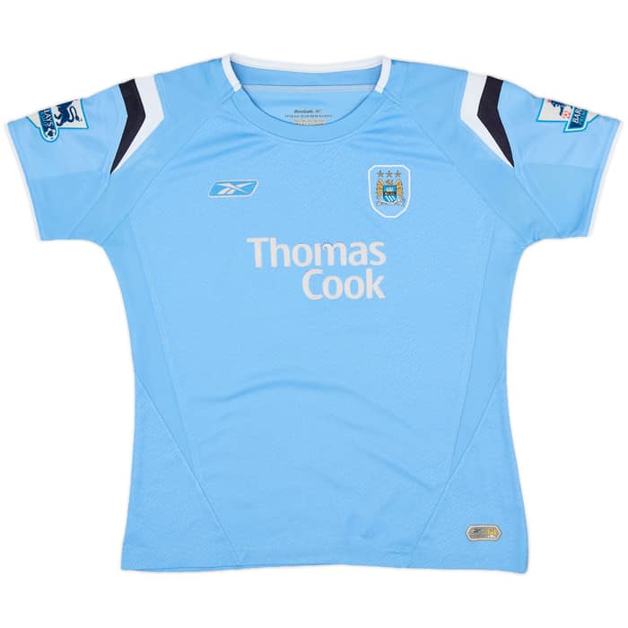 2004-05 Manchester City Home Shirt Cole #9 - 4/10 - (Women's M)