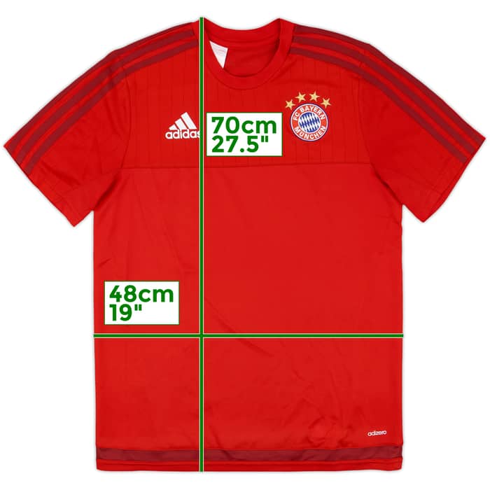 2015-16 Bayern Munich adizero Training Shirt - 8/10 - (XL.Boys)