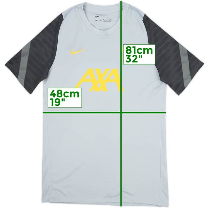 2021-22 Liverpool Nike Training Shirt - 8/10 - (M)