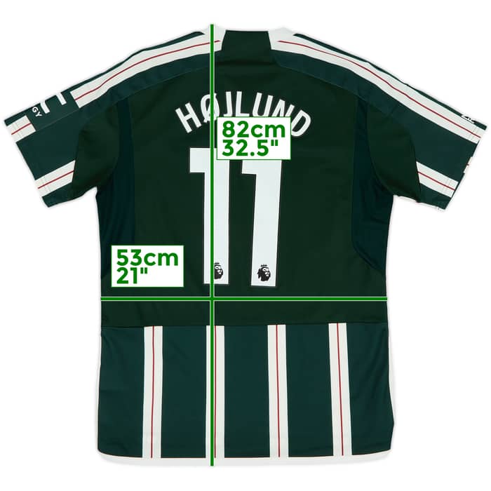 2023-24 Manchester United Away Shirt Højlund #11 - 9/10 - (L)