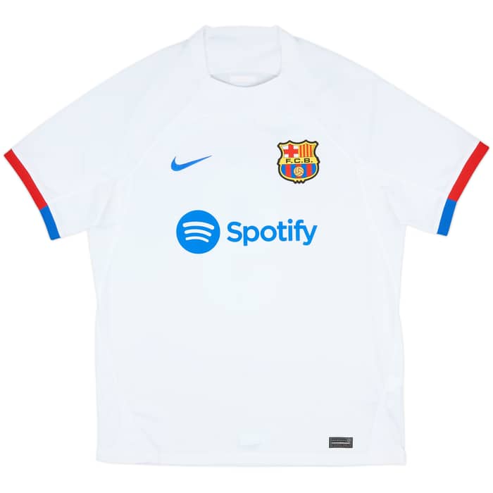 2023-24 Barcelona Away Shirt Lewandowski #9 - 9/10 - (L)