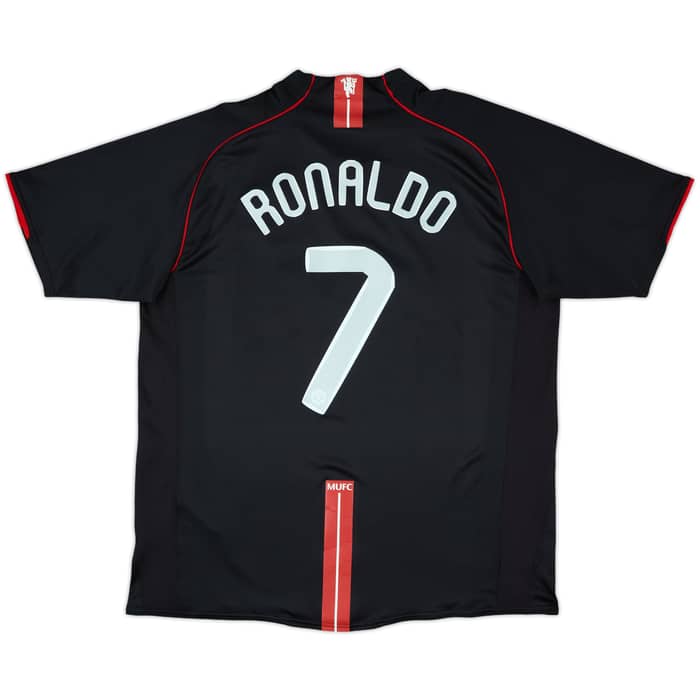 2007-08 Manchester United Away Shirt Ronaldo #7 - 9/10 - (XL)