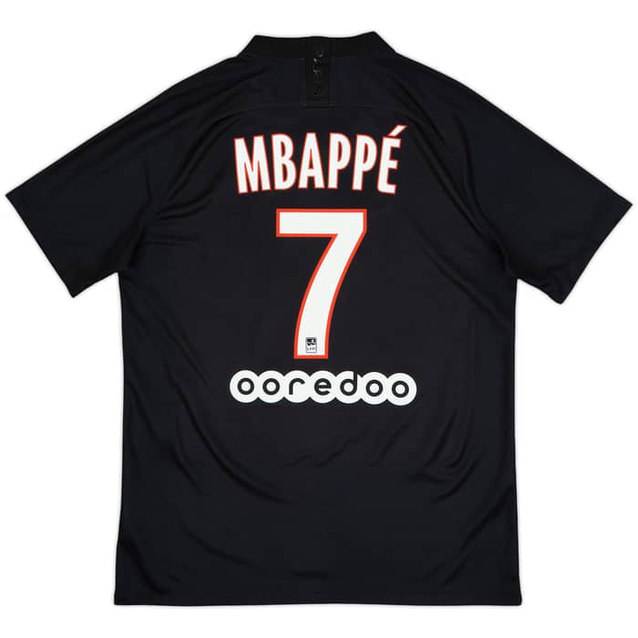 2019-20 Paris Saint-Germain Fourth Shirt Mbappe #7 - 10/10 - (L)