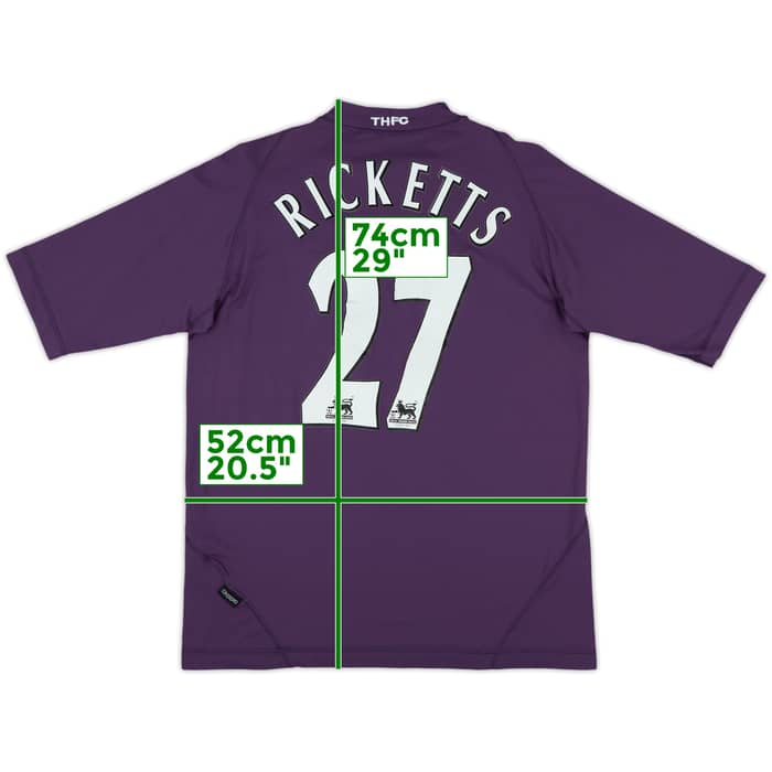 2003-04 Tottenham Third Shirt Ricketts #27 - 5/10 - (XL)
