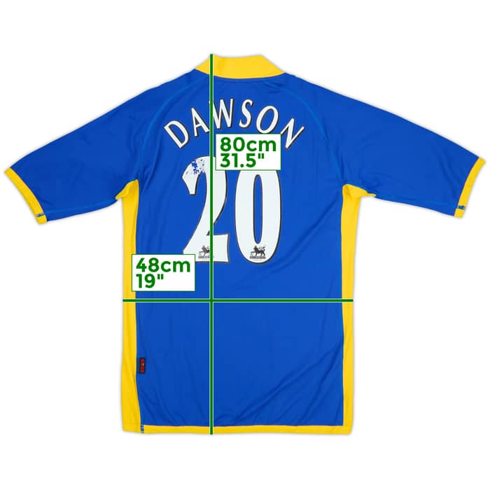 2005-06 Tottenham Away Shirt Dawson #20 - 6/10 - (XXL)