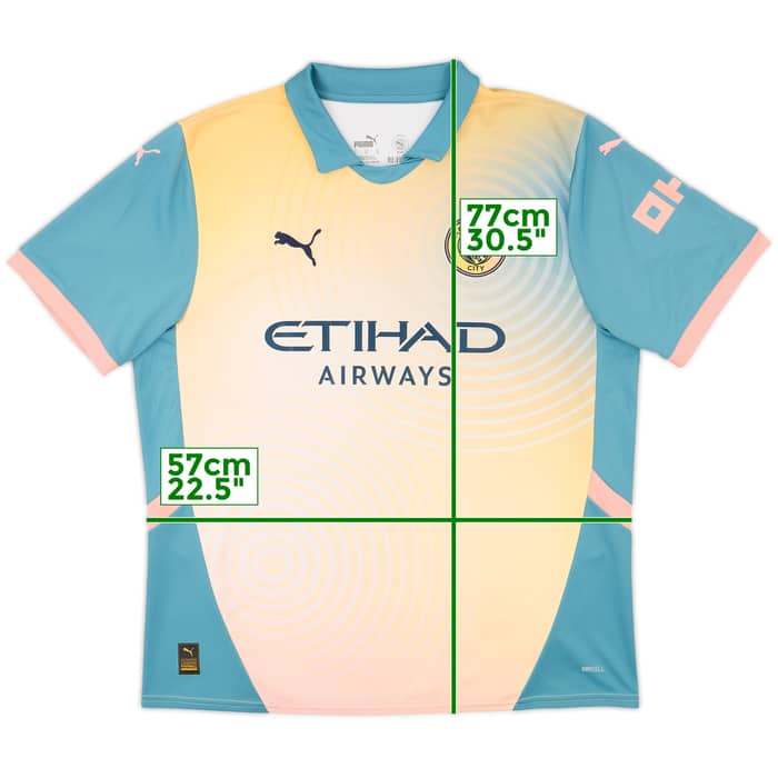 2024-25 Manchester City Fourth Shirt - 10/10 - (XL)
