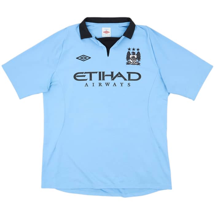2012-13 Manchester City Home Shirt Nasri #8 - 7/10 - (L)