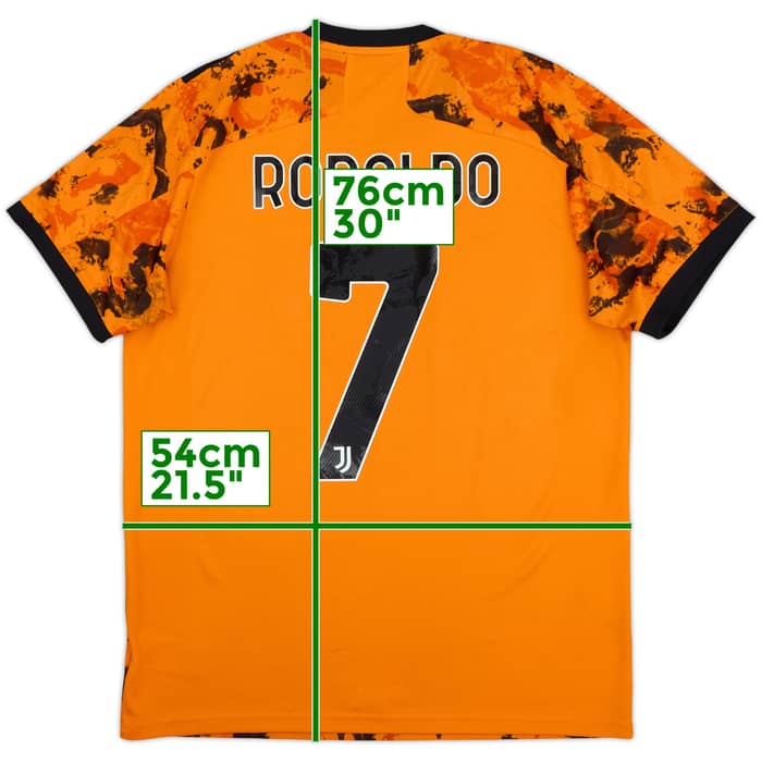 2020-21 Juventus Third Shirt Ronaldo #7 - 9/10 - (L)
