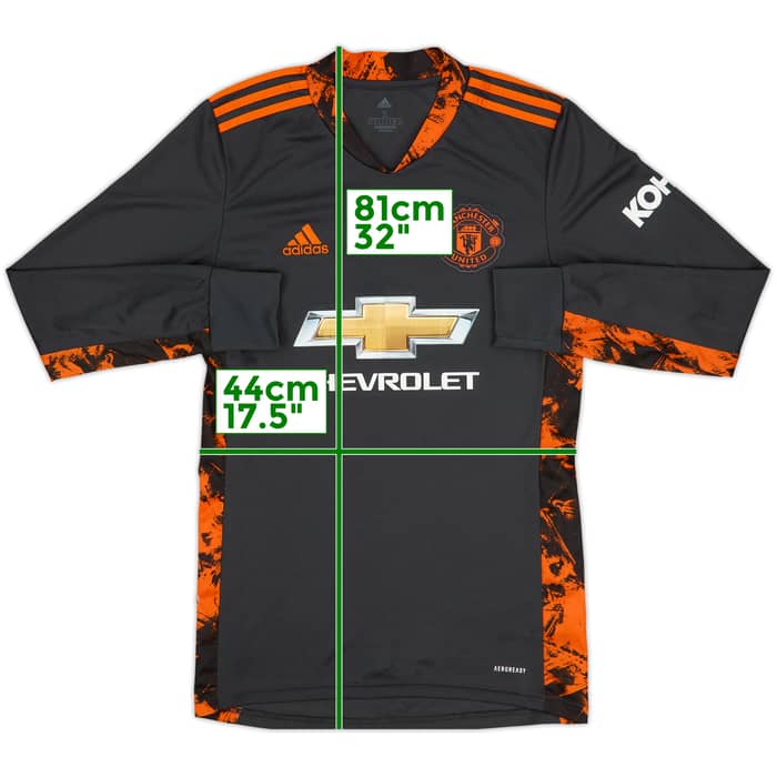 2020-21 Manchester United GK Shirt - 8/10 - (S)