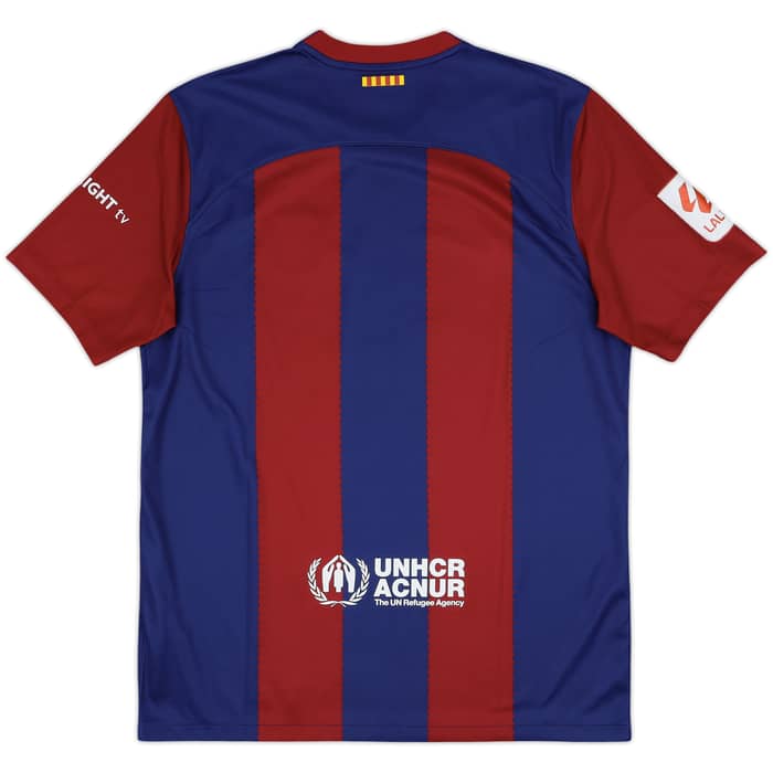 2023-24 Barcelona Home Shirt - 10/10 - (L)