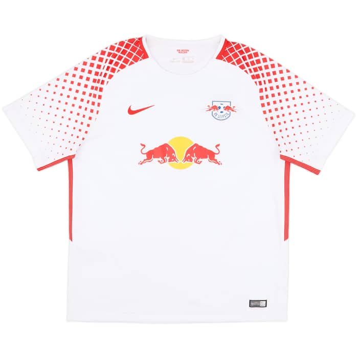 2017-18 RB Leipzig Home Shirt - 8/10 - (XL)