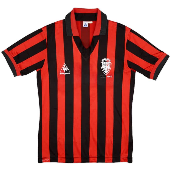 1980-81 OGC Nice Home Shirt - 7/10 - (L)