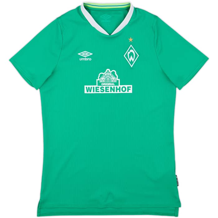 2019-20 Werder Bremen Home Shirt - 8/10 - (XL.Boys)