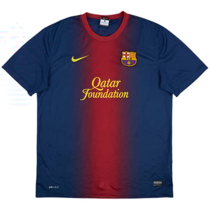 2012-13 Barcelona Basic Home Shirt - 10/10 - (L)
