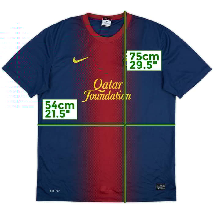 2012-13 Barcelona Basic Home Shirt - 10/10 - (L)