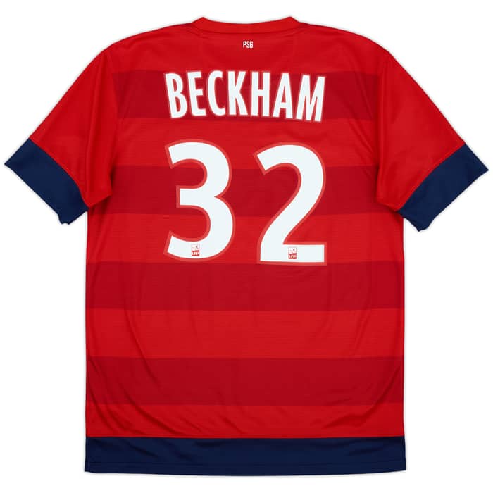 2012-13 Paris Saint-Germain Away Shirt Beckham #32 - 8/10 - (M)