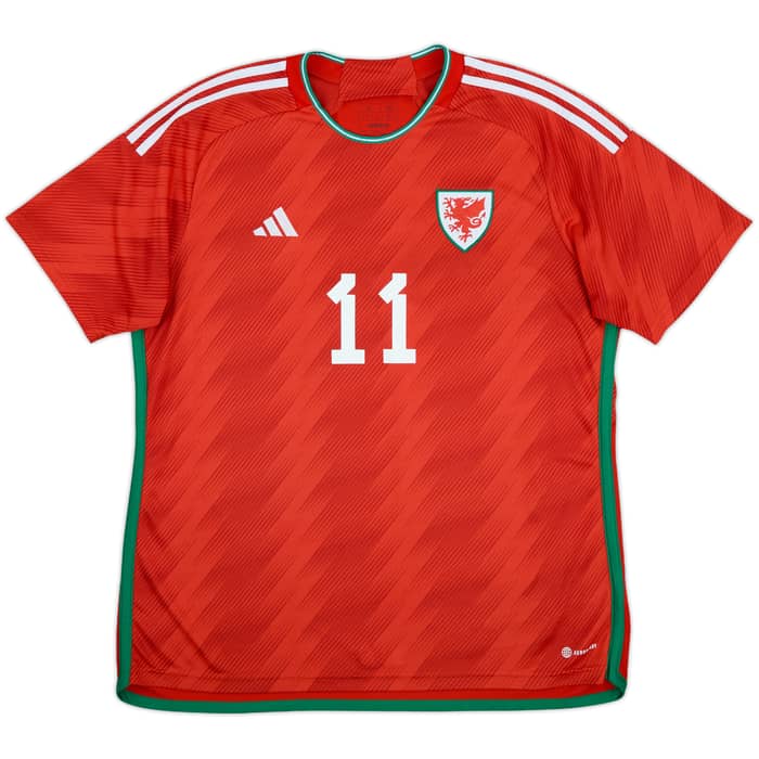 2022-24 Wales Home Shirt Bale #11 - 9/10 - (XL)