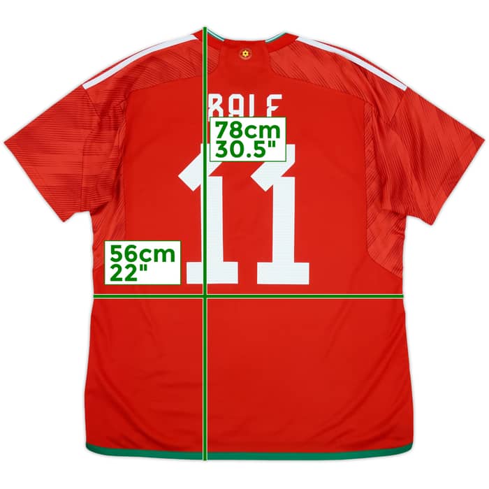 2022-24 Wales Home Shirt Bale #11 - 9/10 - (XL)