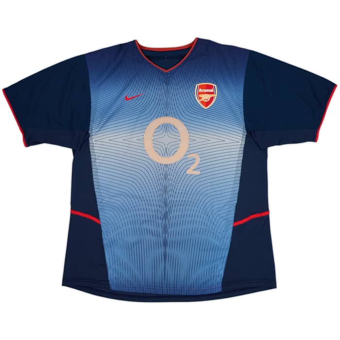 2002-04 Arsenal Away Shirt Bergkamp #10 - 6/10 - (L)