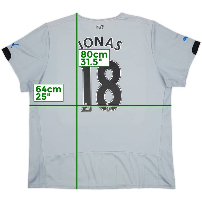 2014-15 Newcastle Away Shirt Jonas #18 - 7/10 - (XL)