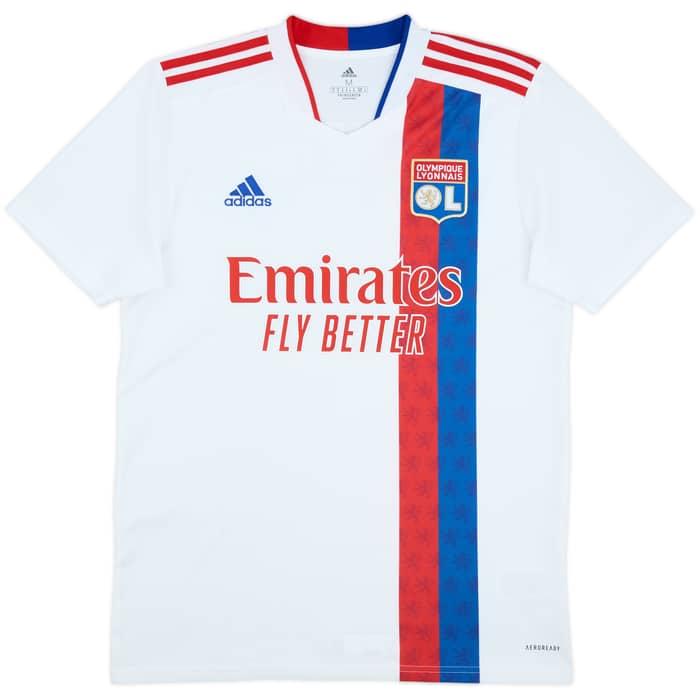 2021-22 Lyon Home Shirt Memphis #10 - 8/10 - (M)