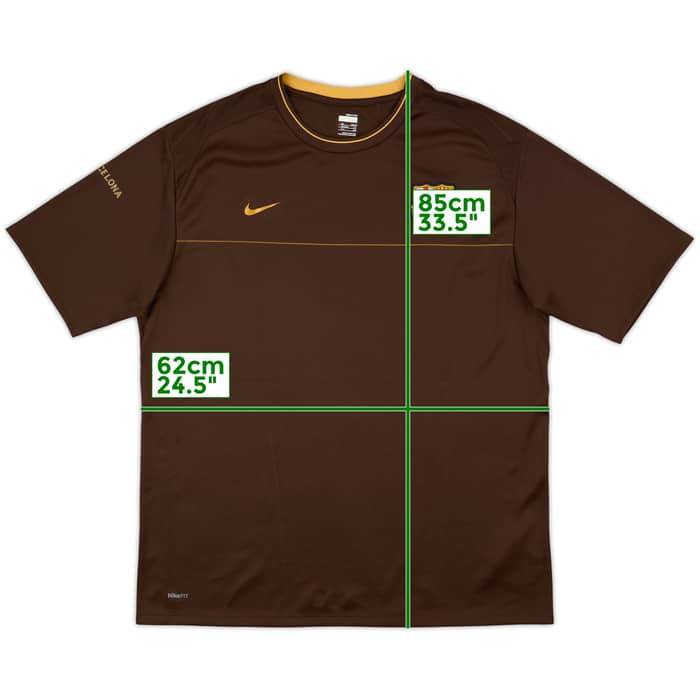 2008-09 Barcelona Nike Training Shirt - 9/10 - (XXL)