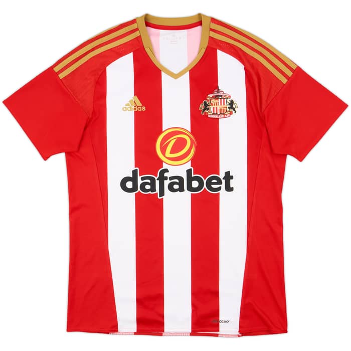 2016-17 Sunderland Home Shirt Defoe #18 - 6/10 - (M)